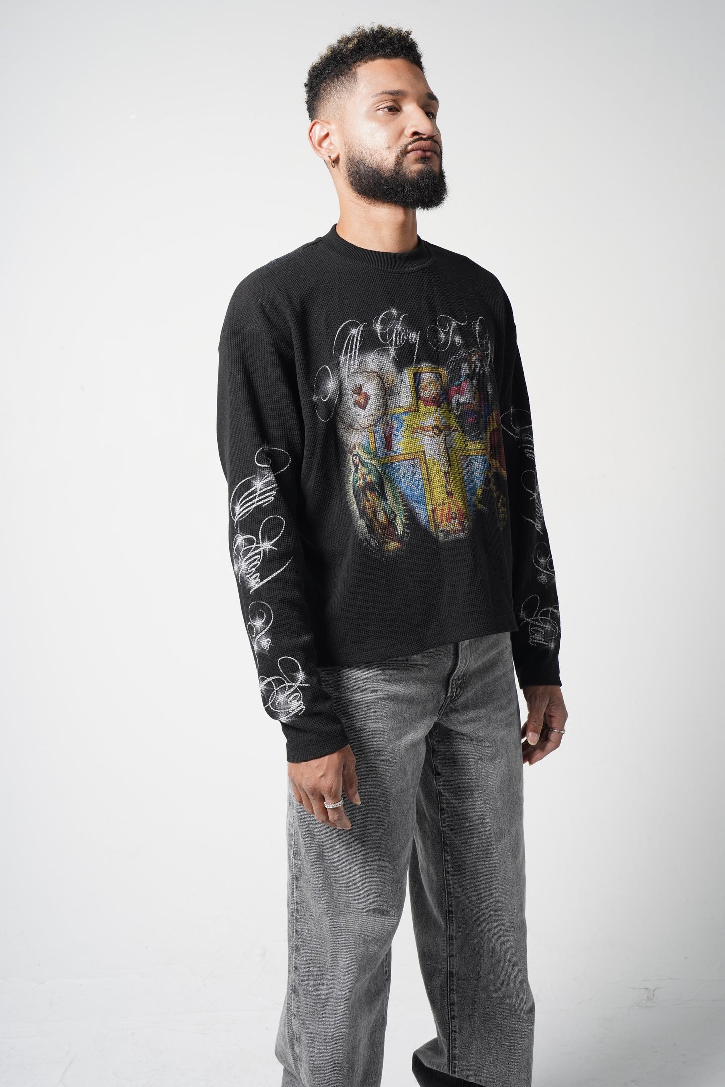 "GLORY TO GOD" BLACK THERMAL