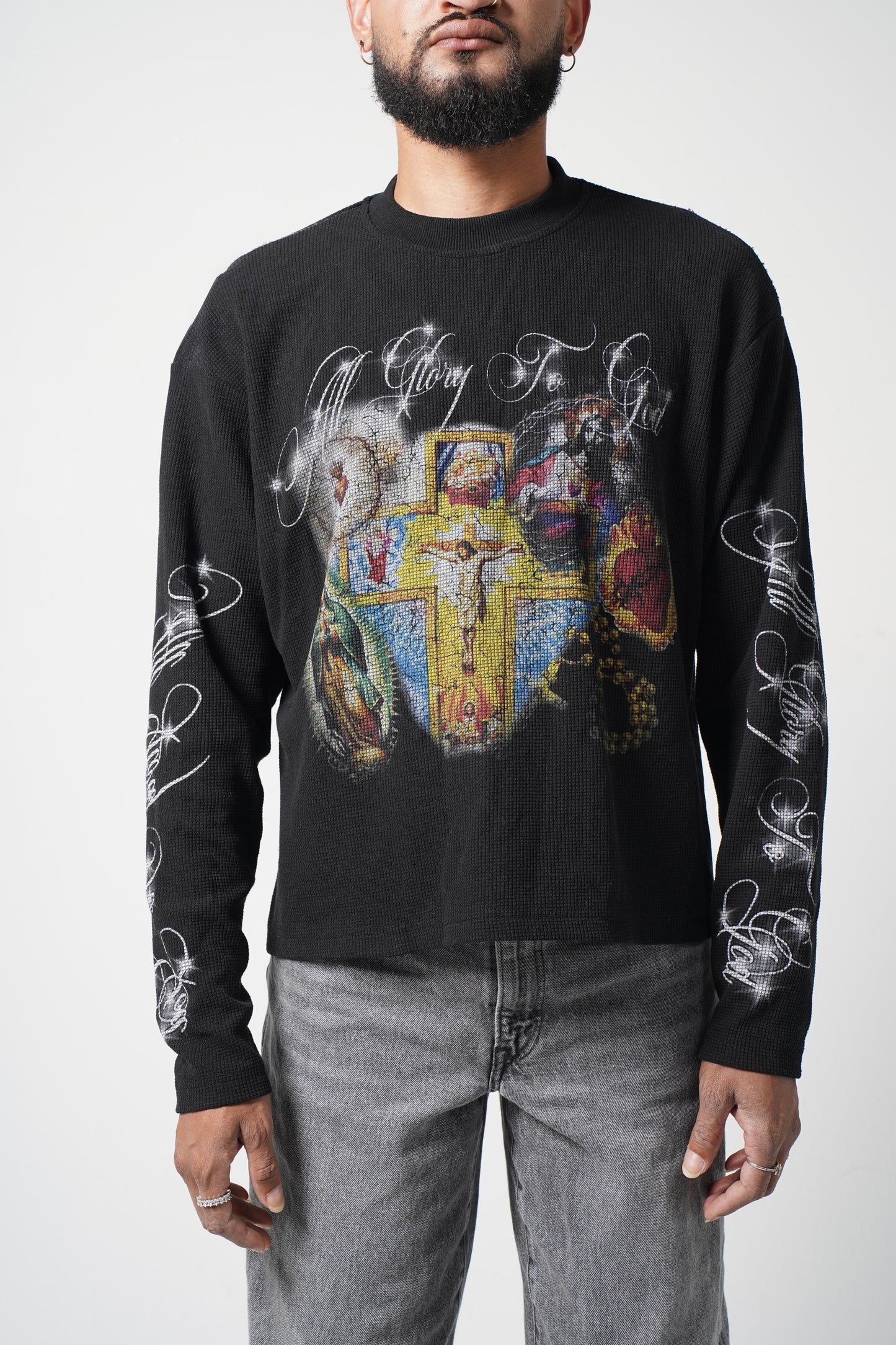 "GLORY TO GOD" BLACK THERMAL