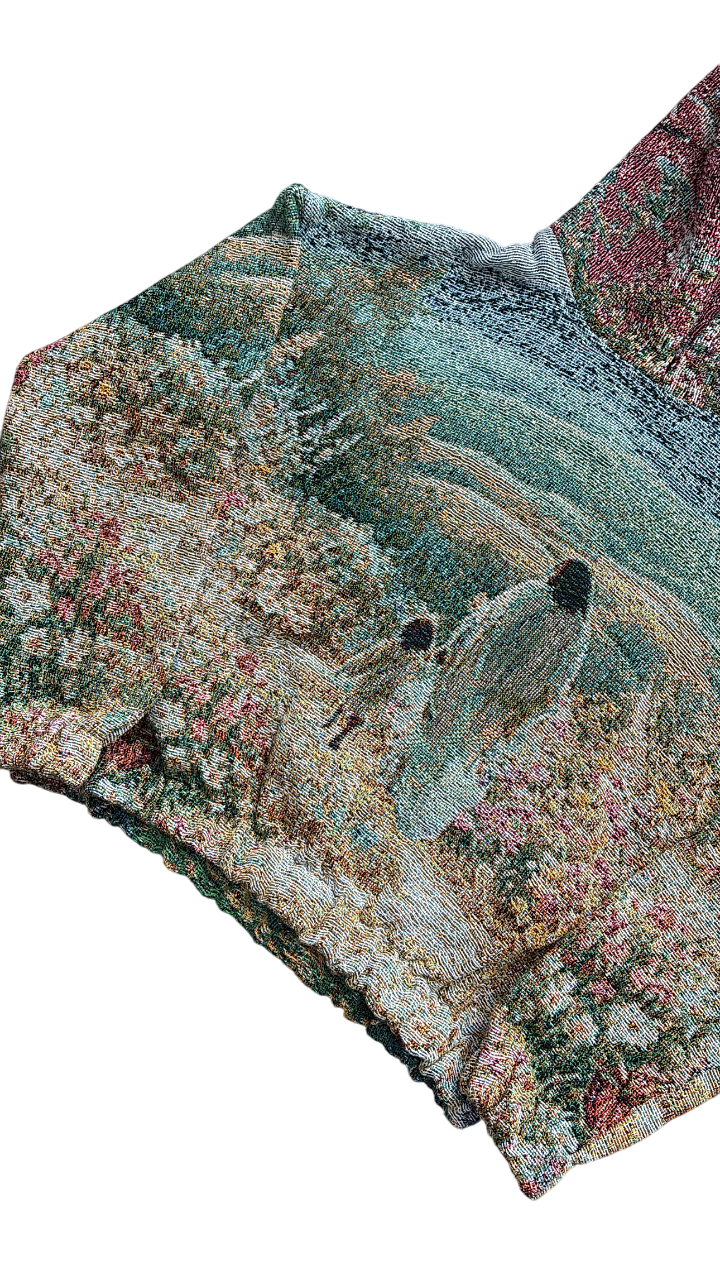 “GOD’S CHILD” WOVEN TAPESTRY HOODIE