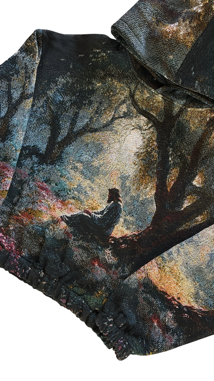 “GARDEN OF GETHSEMANE" WOVEN TAPESTRY HOODIE