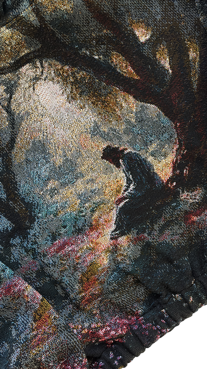“GARDEN OF GETHSEMANE" WOVEN TAPESTRY HOODIE