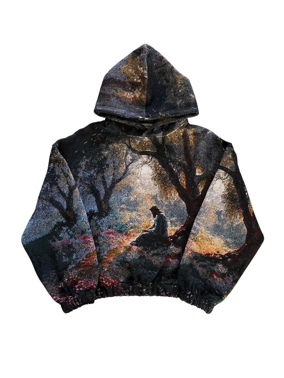 “GARDEN OF GETHSEMANE" WOVEN TAPESTRY HOODIE