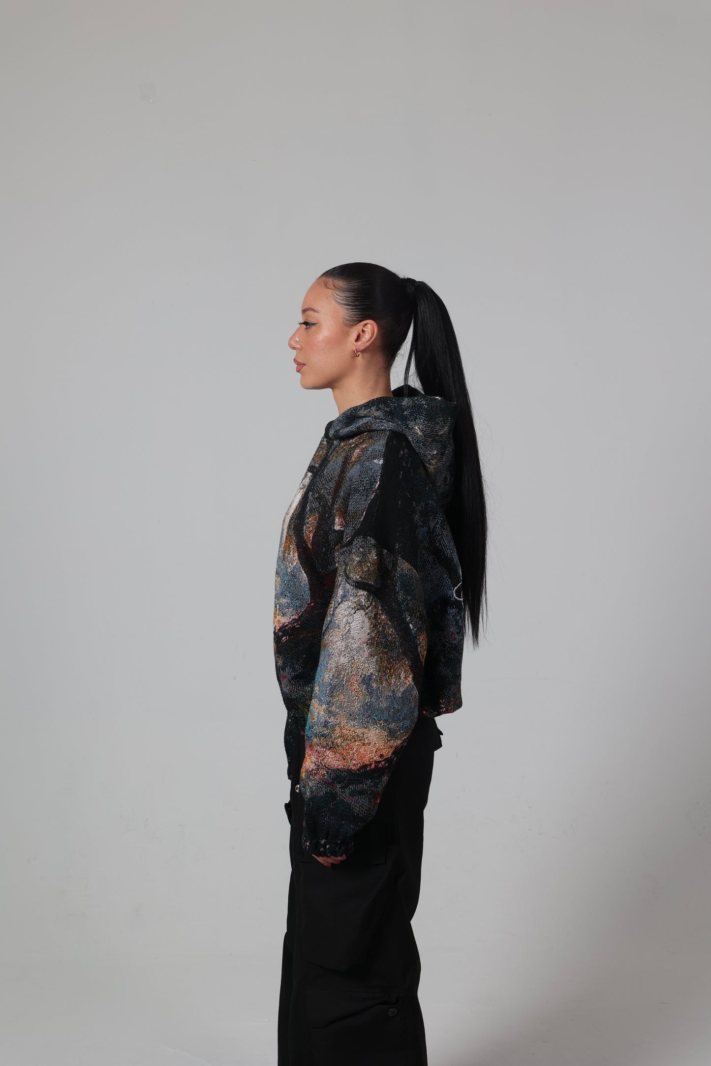 “GARDEN OF GETHSEMANE" WOVEN TAPESTRY HOODIE