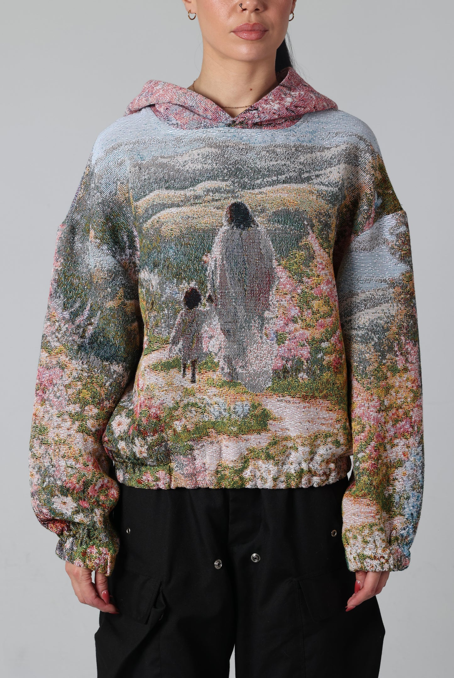 “GOD’S CHILD” WOVEN TAPESTRY HOODIE