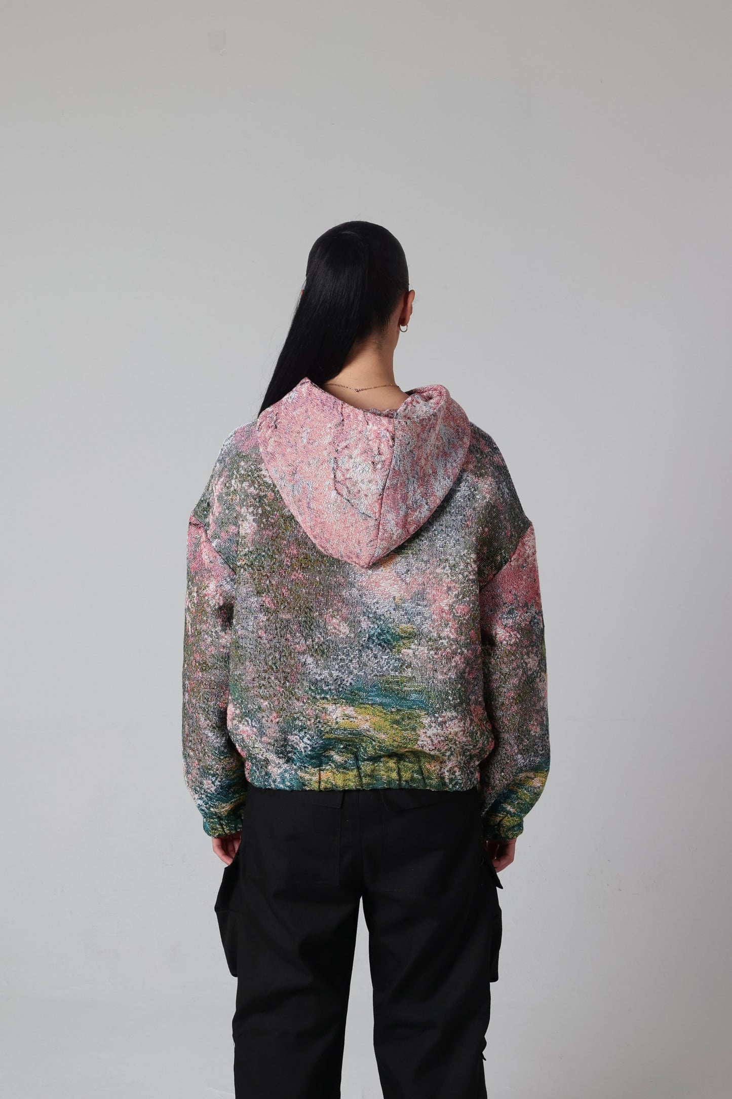 “GOD’S CHILD” WOVEN TAPESTRY HOODIE