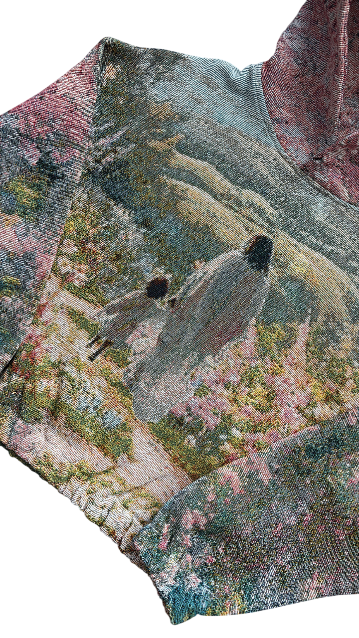 “GOD’S CHILD” WOVEN TAPESTRY HOODIE