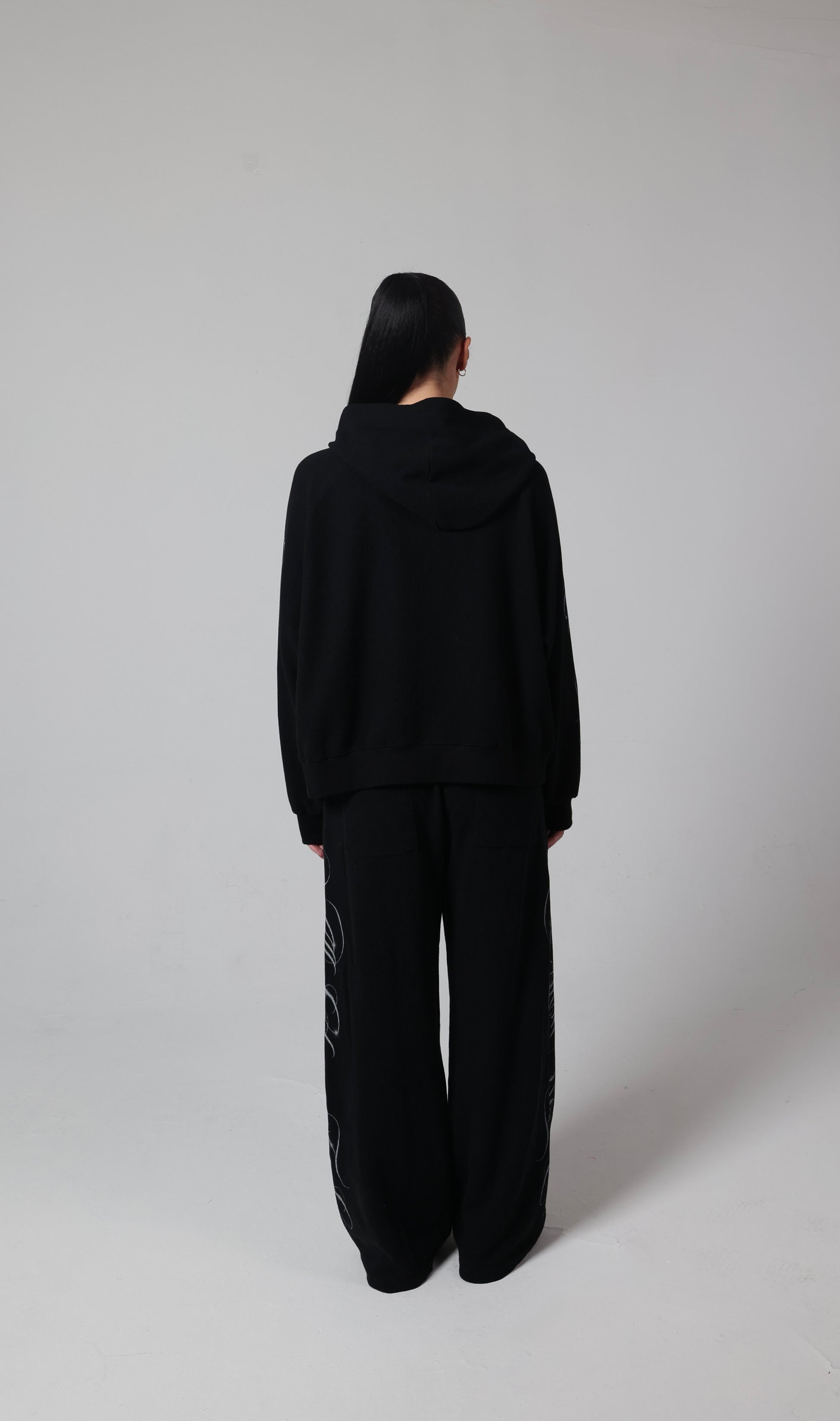 "GLORY TO GOD" BLACK THERMAL ZIP UP